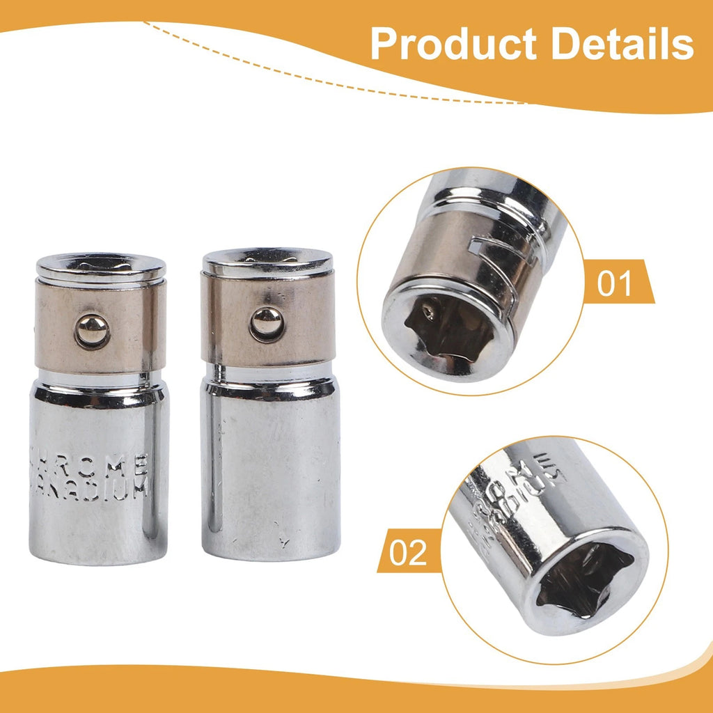 2X Hex Socket Adapter Bits for Power Tools