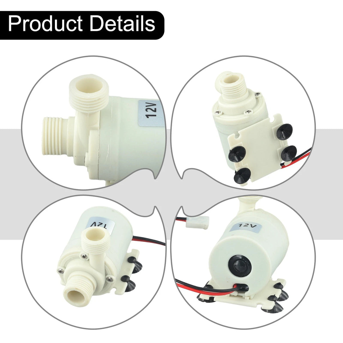 Water Pump for Hot/Cooling Circulation (No Specific Part Numbers)