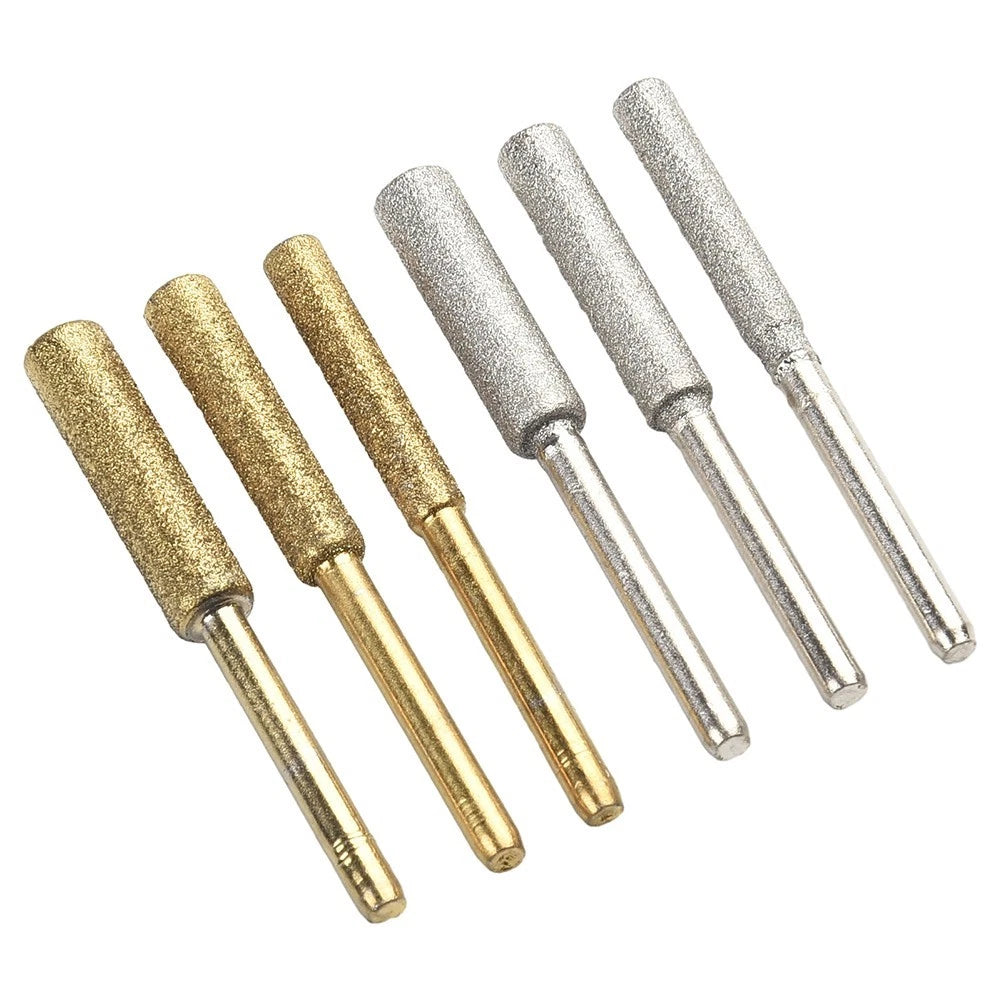 Set of 24 Emery Chainsaw Burrs for Sharpening