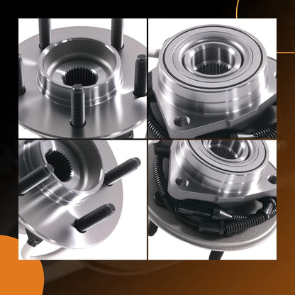 Front Wheel Hub Bearing Assembly for Ford F-150 4WD (2000–2003) 515029 ABS