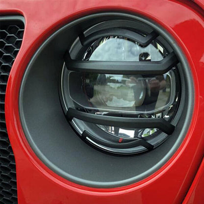 Headlight Guard Kit for Jeep Wrangler JL (2018–2022) - Black