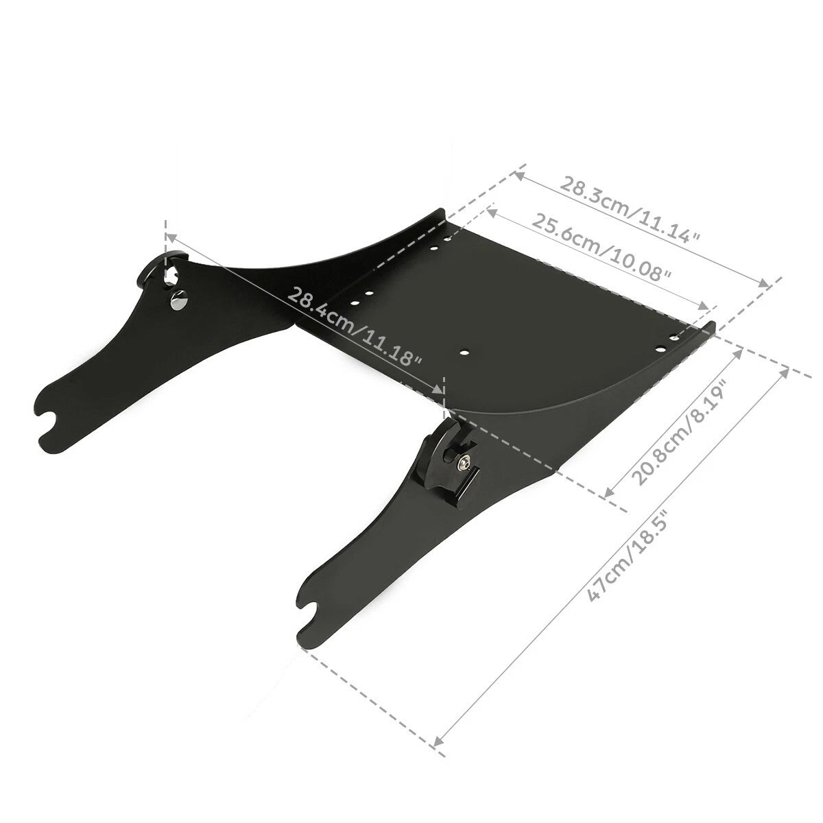 Trunk Mounting Rack for Harley Touring (1997–2008) Chrome/Black