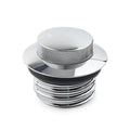 Flush Pop Up Reservoir Gas Cap for Harley Davidson (Chrome)