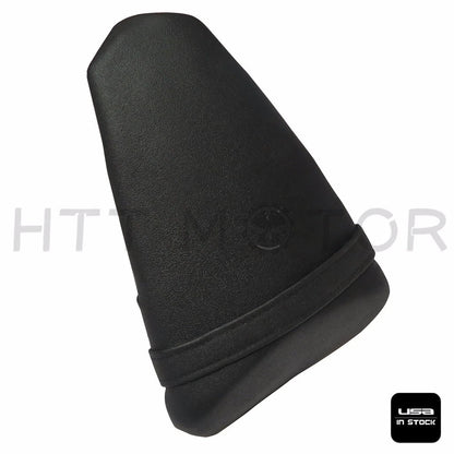 Black Leather Rear Pillion Seat for Kawasaki Z1000 (2010–2013)