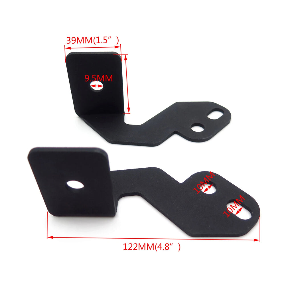 LED Work Light Mount Bracket for Polaris RZR XP 1000 (2014–2019)