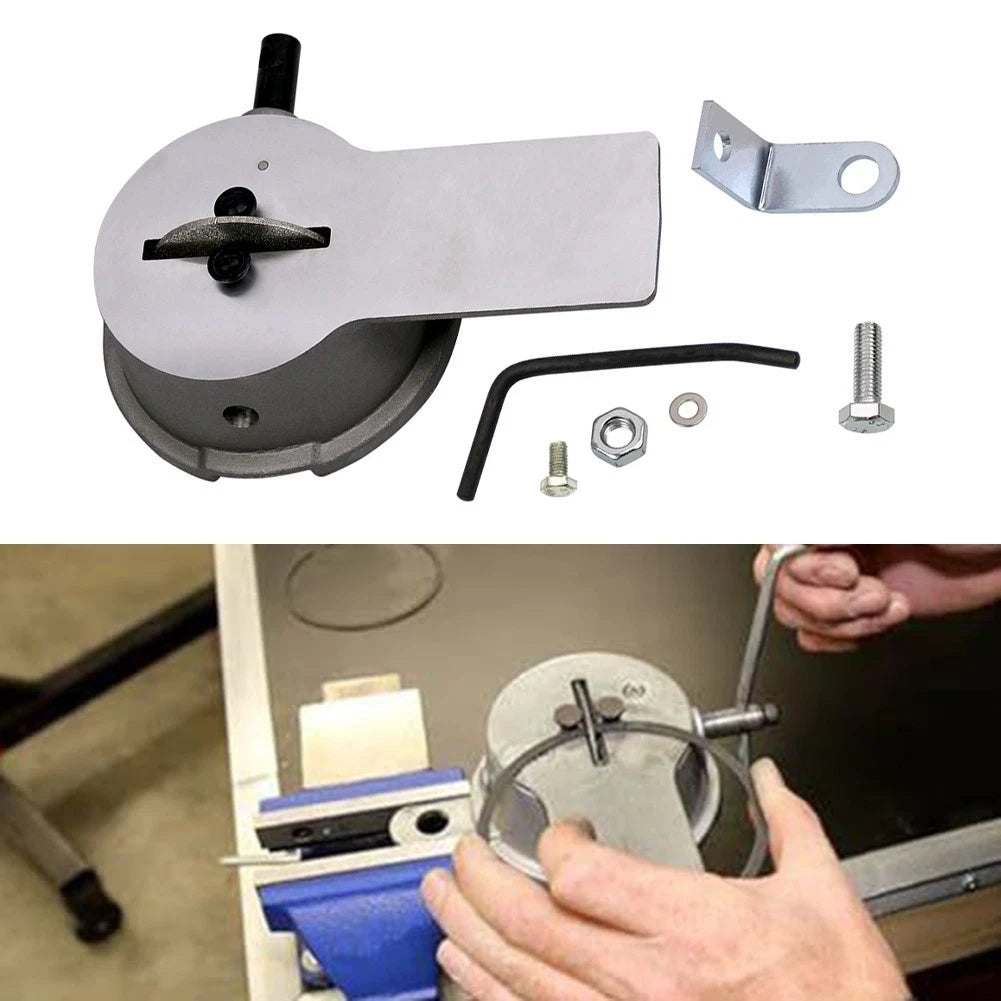 Car Mechanic Piston Ring Filing Tool 80514 with Dual Grit Grinding Wheel