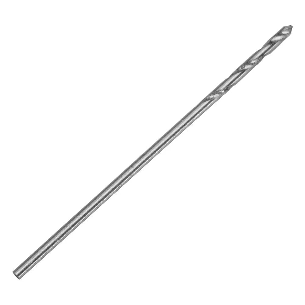 End Mill Drill Bit Set for HSS Drilling (Silver, Straight Shank)