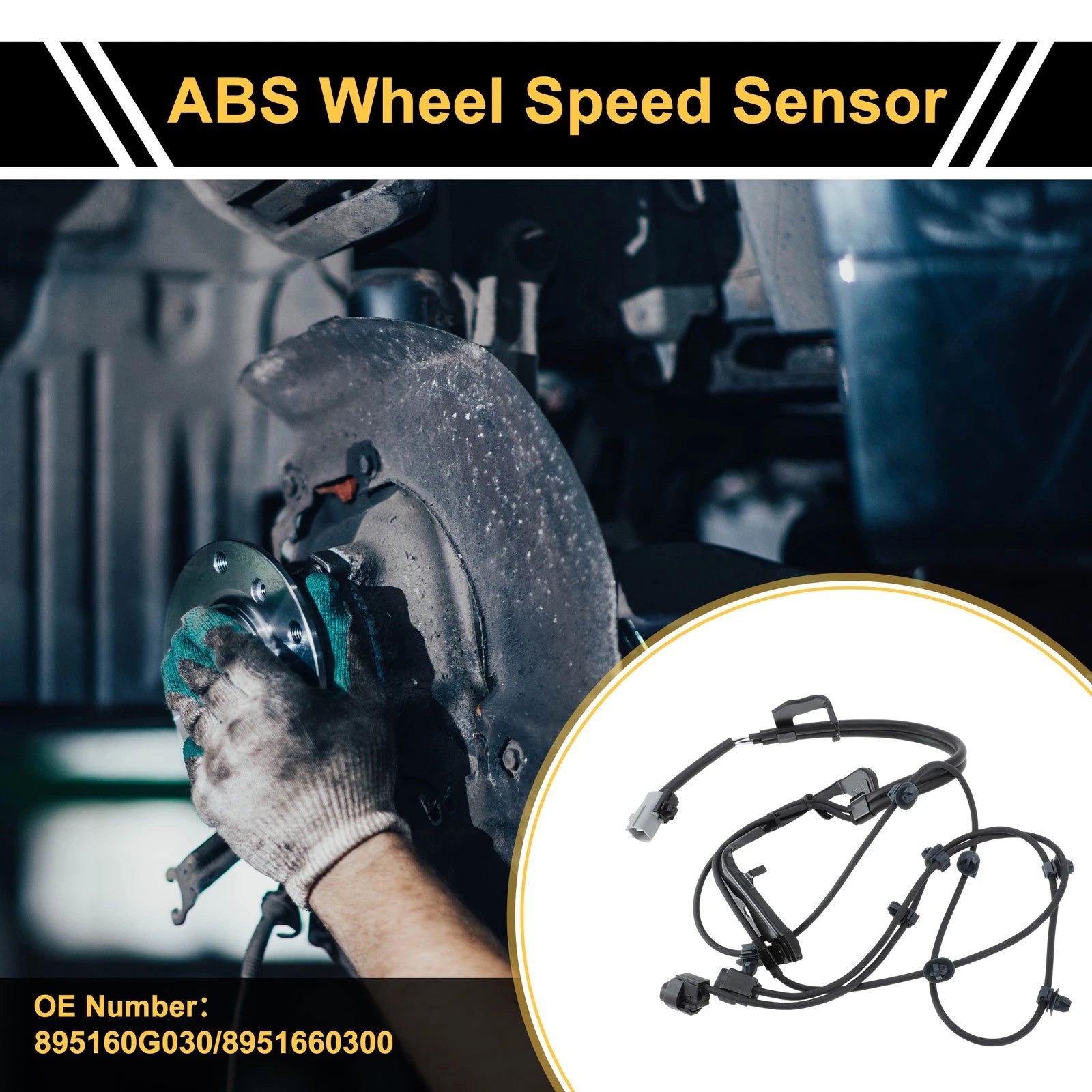ABS Wheel Speed Sensor Replacement for Toyota 4Runner (2010–2021)