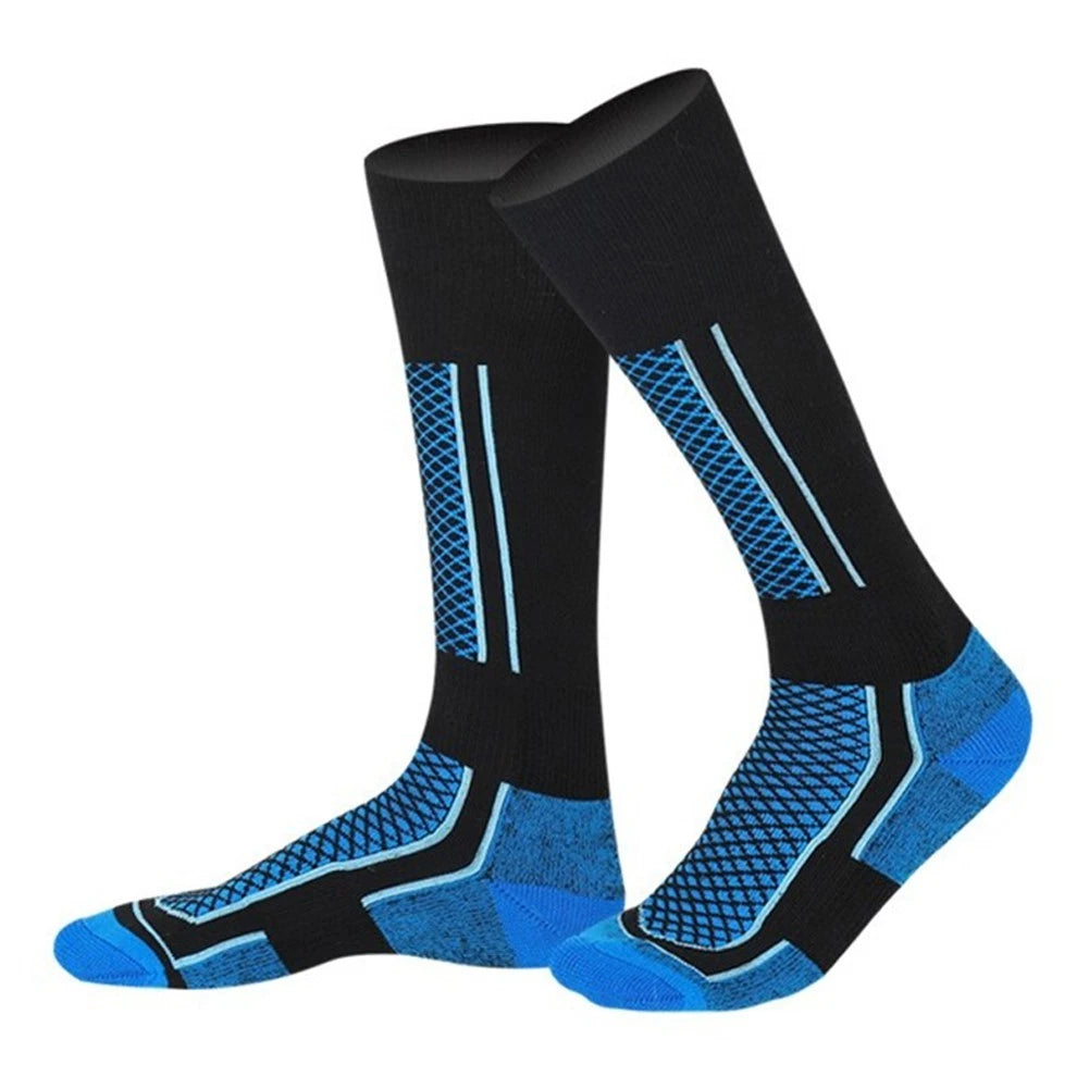 Thermal Socks for Skiing - Moisture-Wicking, Cushioned Sole, Close Fit