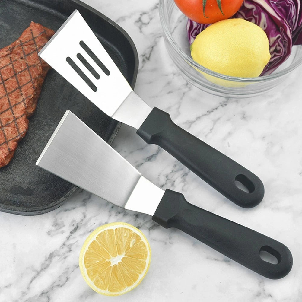 2 Pack Stainless Steel Spatula Set 23cm for Brownie Pancake Lasagna Pie