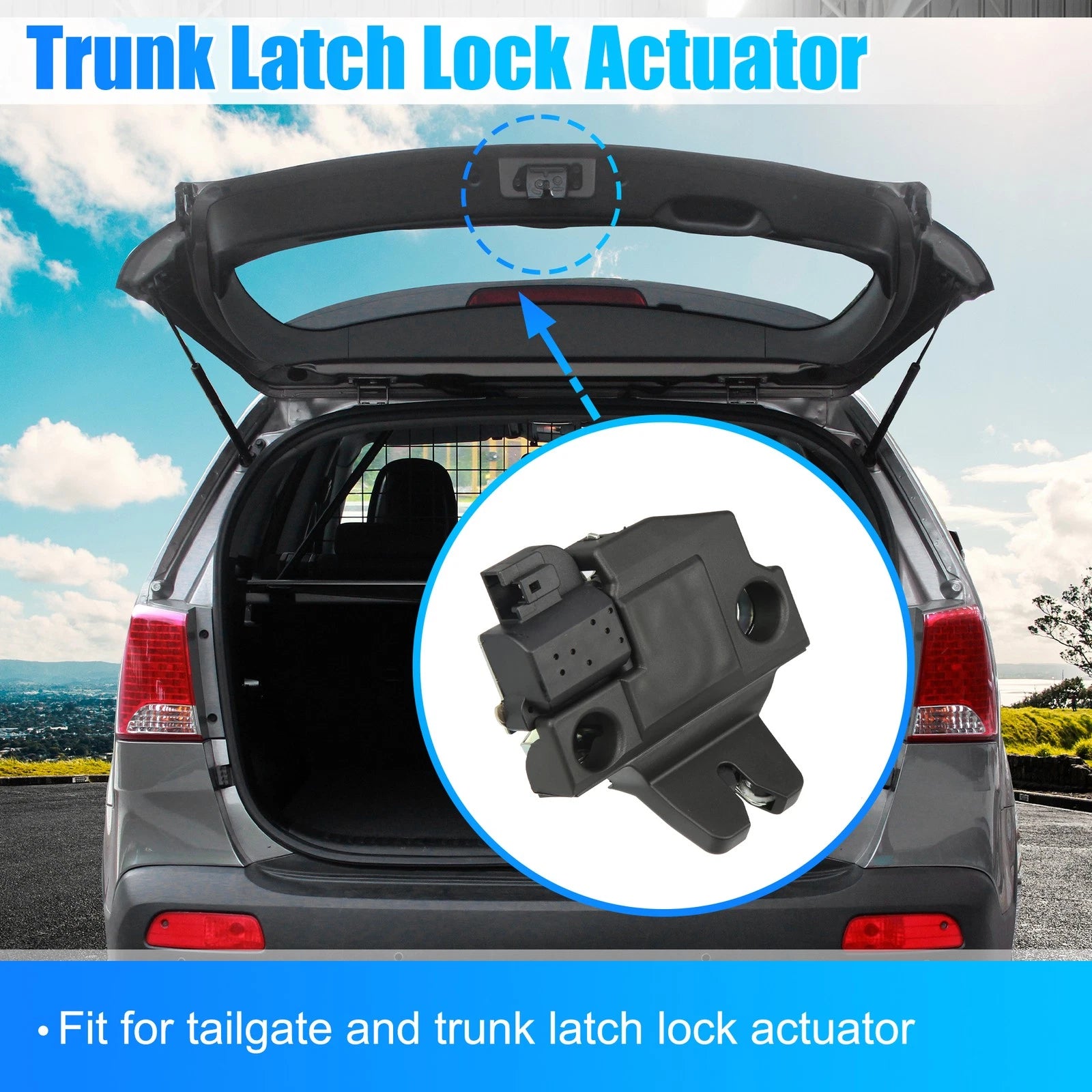 Tailgate Latch Actuator Replacement for Lexus ES350 (2007–2012)
