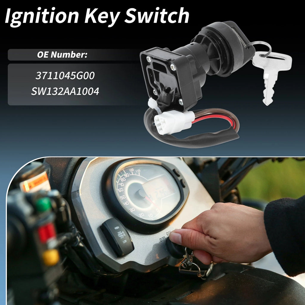 Ignition Key Switch for Suzuki LTR450 (2006–2009) & LTZ400 (2009–2013)