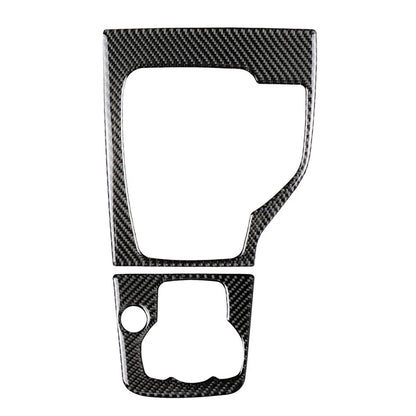 Carbon Fiber Gear Shift Panel Trim for Mazda 3 Axela (2013–2018)