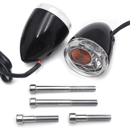 Rear LED Run Brake Turn Signal Indicator for Harley FXD FXDB FXDC (2002–2017)