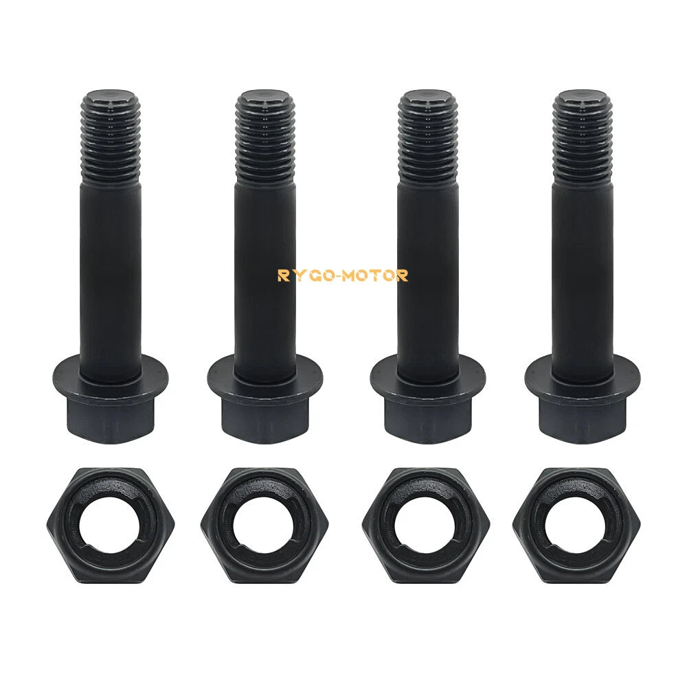 4 Pack Front Shock Bolt & Lock Nut for Yamaha YFZ450 (2004–2013) 90185-10012-00