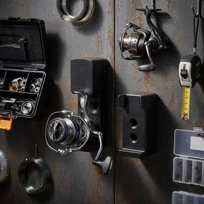 Fishing Reel Rack Wall Organizer for Kayaks and Boats