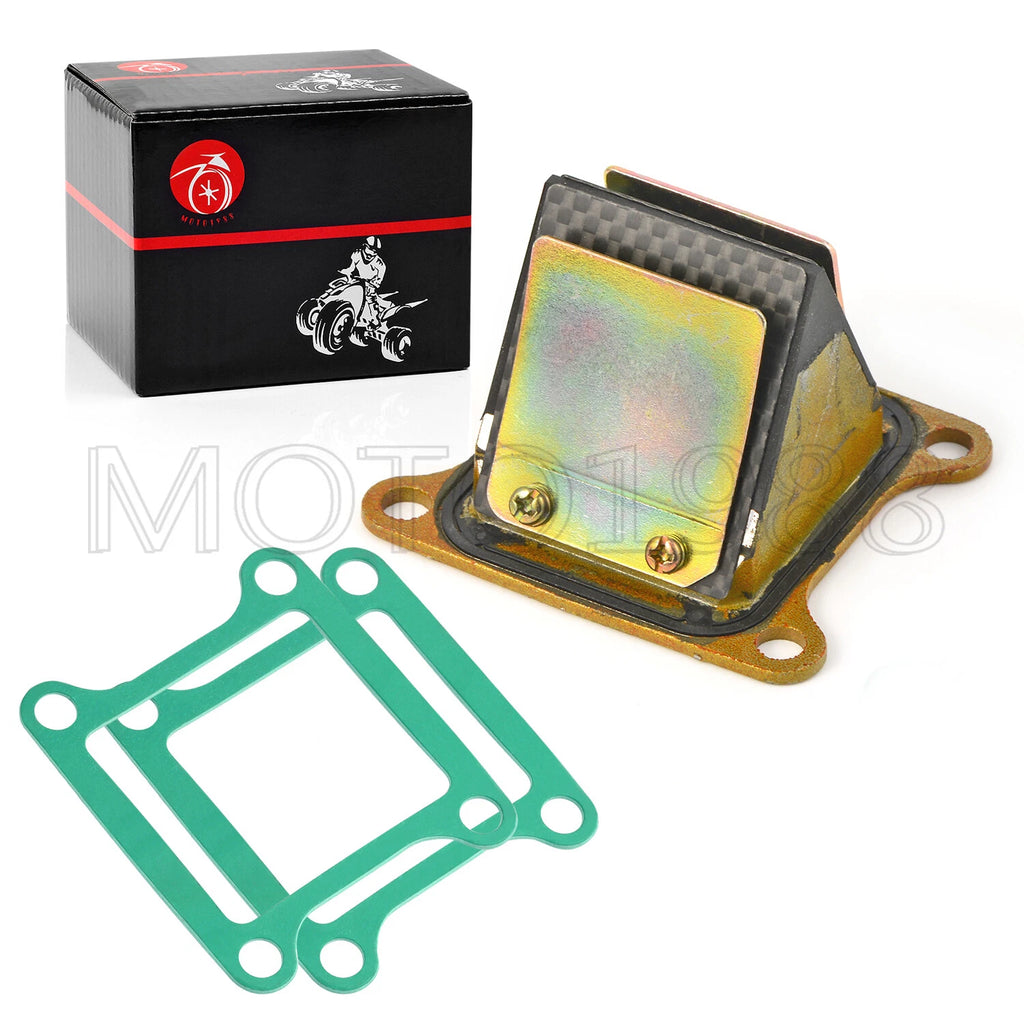 Carb Intake Manifold Boot & Reed Valve for Kawasaki KX80 KX100 (1991–2000)