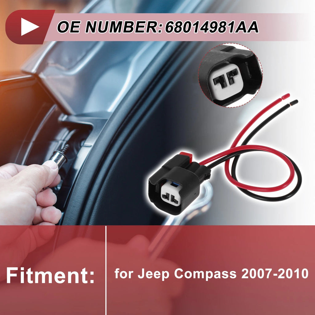 Backup Reverse Light Socket Wiring for Jeep Compass (2007–2010) No. 68014981AA