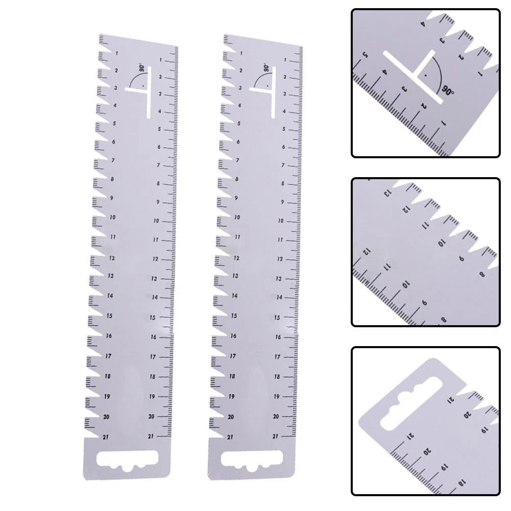2X Sewing Patchwork Ruler for Quilting (21cm)