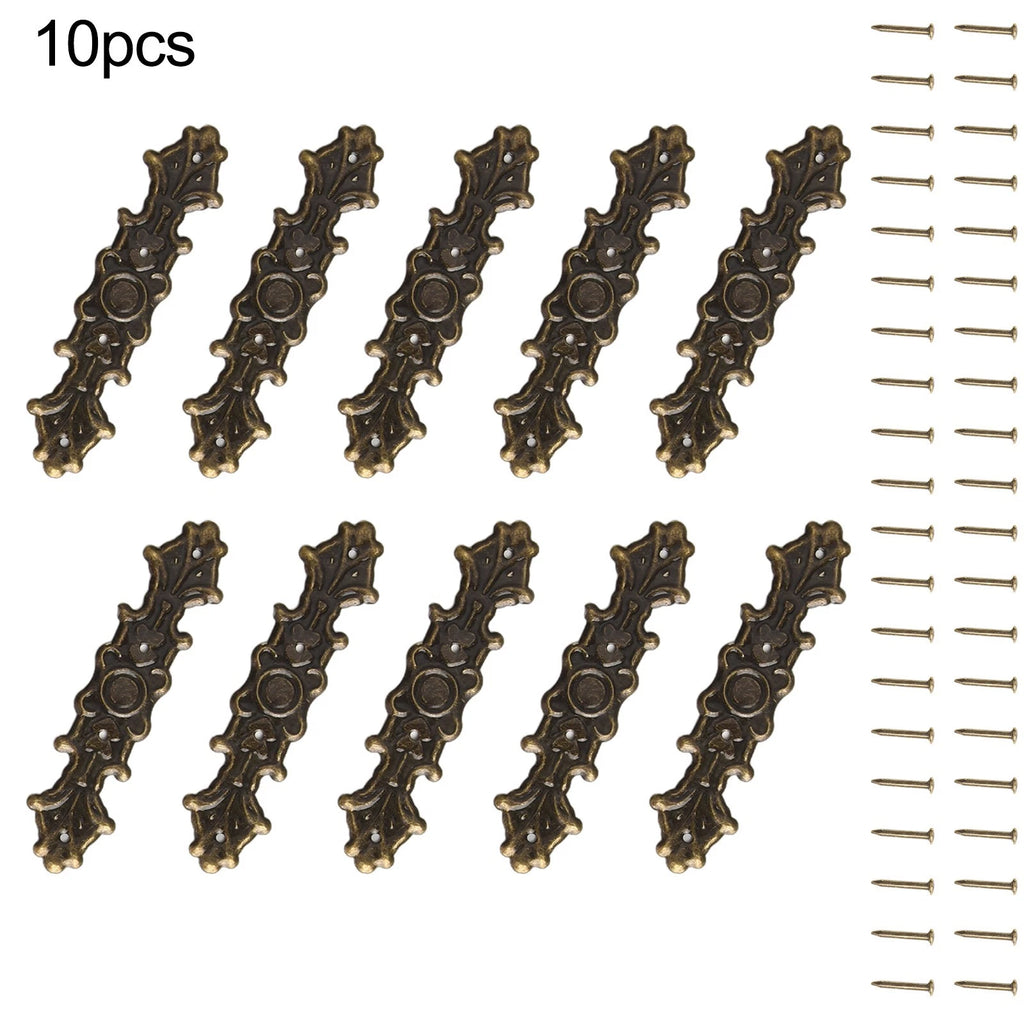 10PCS Alloy Decorative Corners for Wooden Boxes