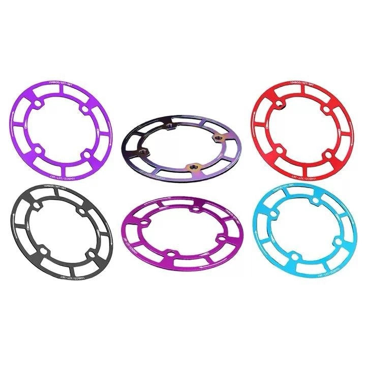 Aluminum Crankset Protector for Mountain Bike 104BCD Chainring Guard Cover