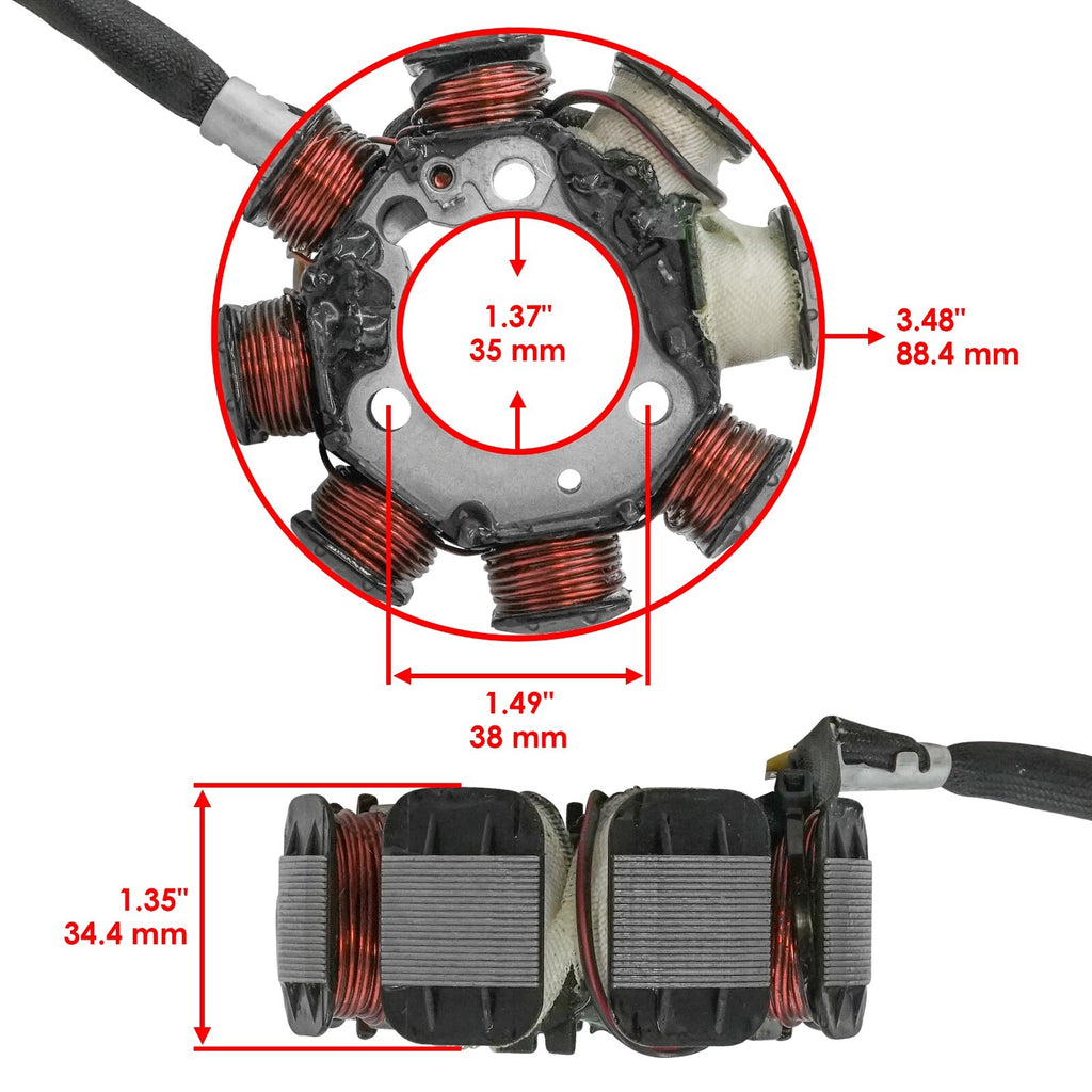 Stator and Gasket Replacement for Honda TRX200D FourTrax 200 (1990–1997)