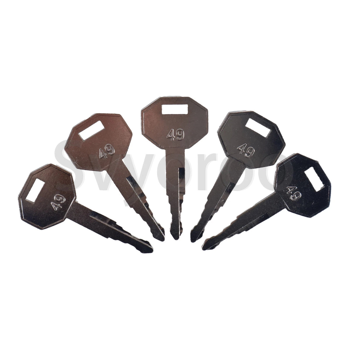 5Pcs Keys #FOR-JK411OH 49 for Heli Forklift (Heavy Equipment)