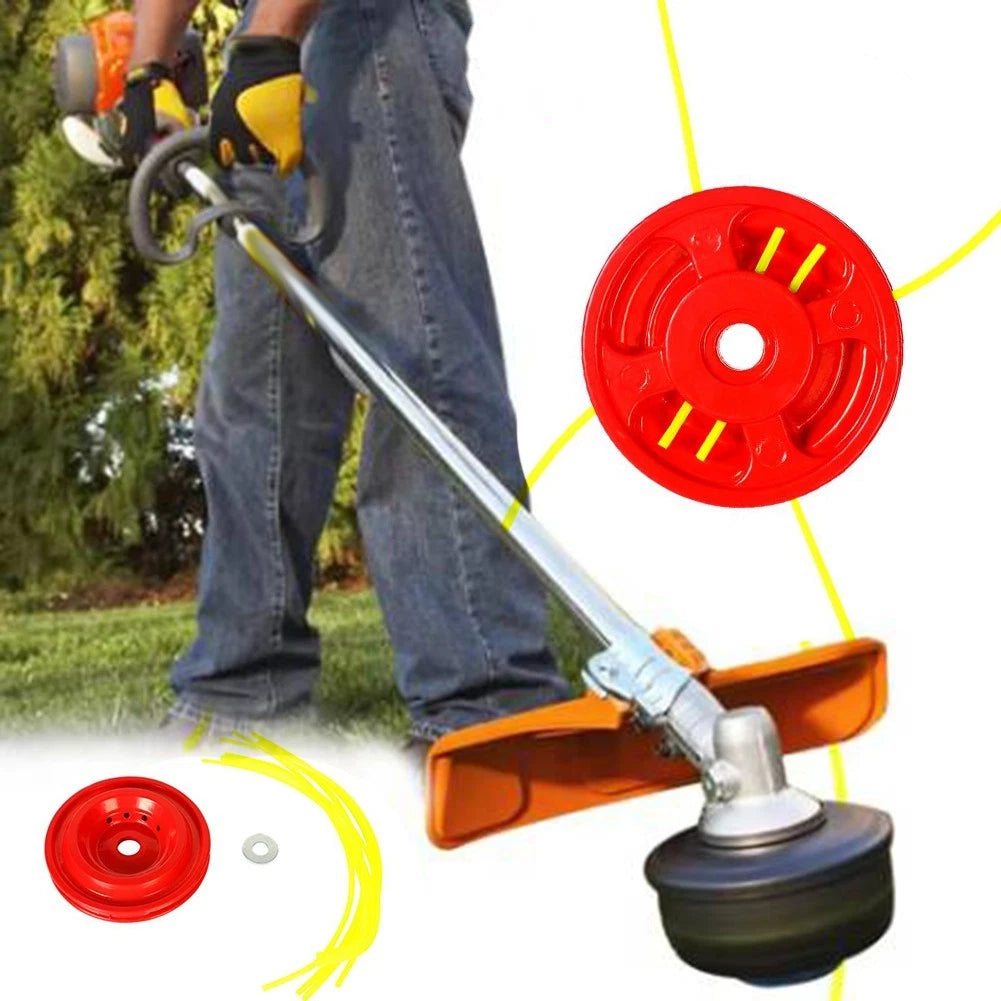 Trimmer Head for Lawn Mowers (Aluminum, Cutting Efficiency)