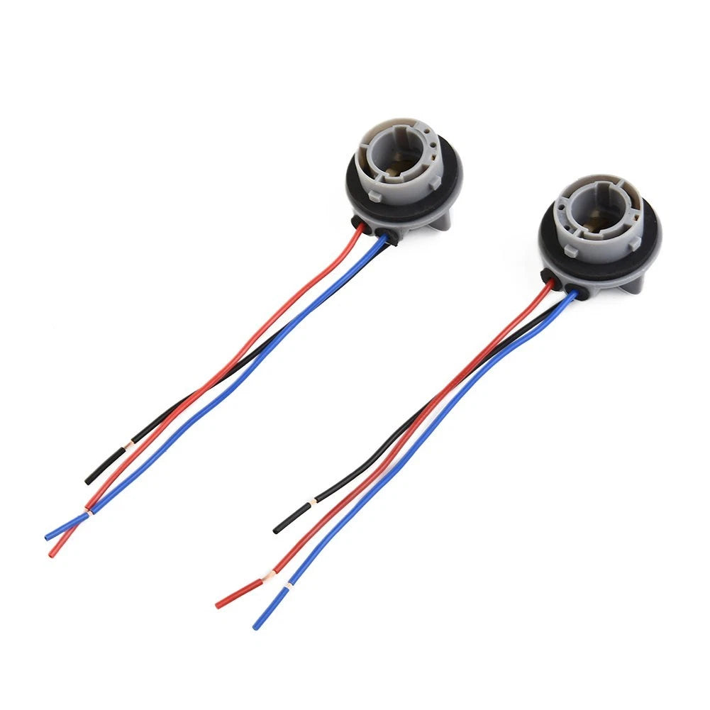 2X 1157 LED Brake Light Socket Adapter for P21/5W