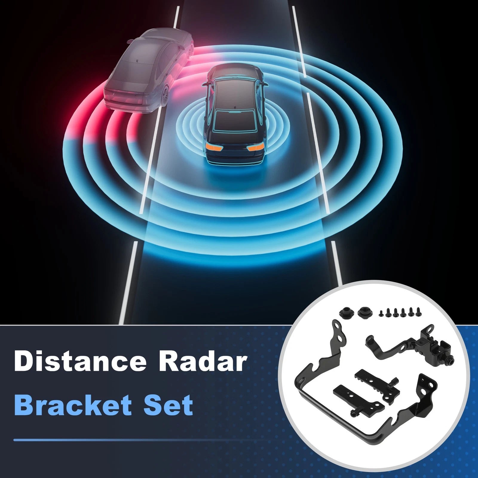 Front Distance Radar Sensor Bracket for Toyota Lexus (88210-47090)