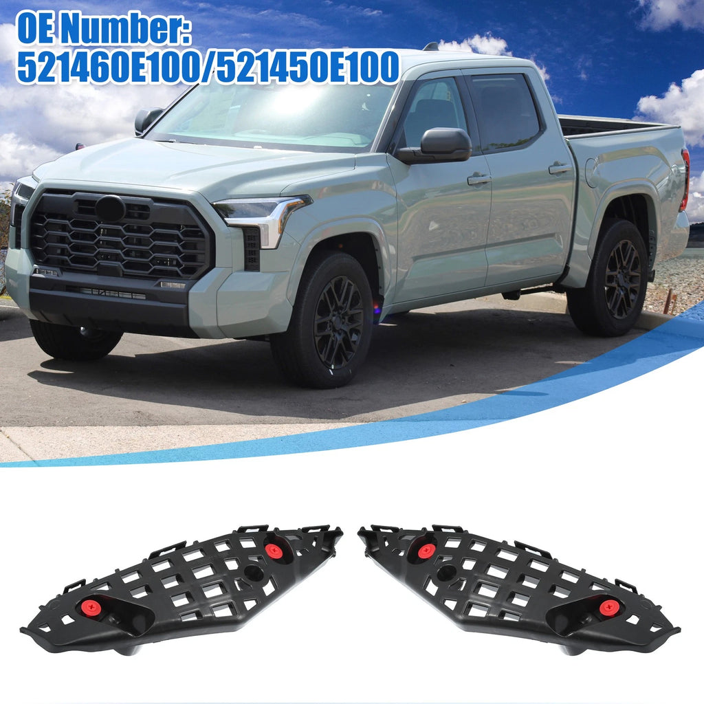 Bumper Bracket Retainer Spacer Mounting Support Pair for Toyota (2005–2015)