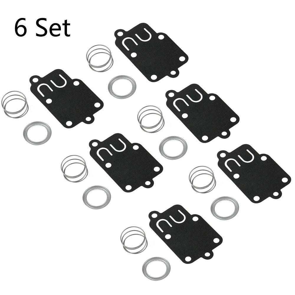 Set of 6 Carburetor Diaphragm Rebuild Kit for B&S (270026, 272538, 272538S, 272637, 5021)