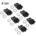 Set of 6 Carburetor Diaphragm Rebuild Kit for B&S (270026, 272538, 272538S, 272637, 5021)