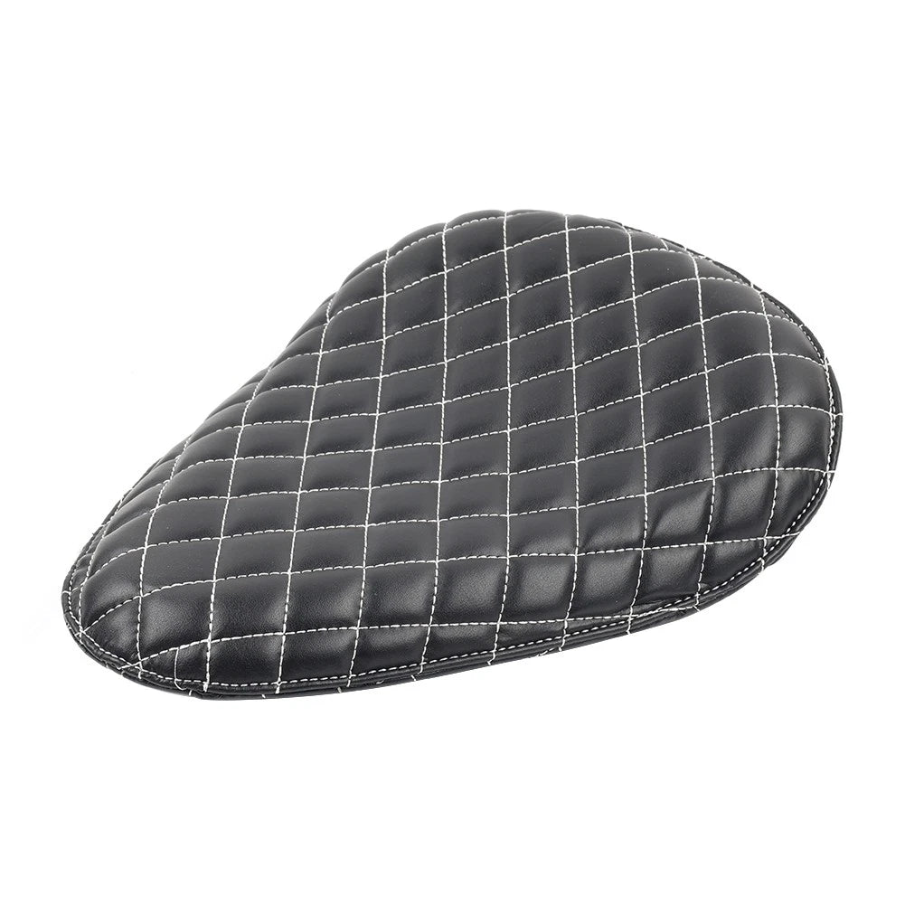 Solo Cushion Seat for Harley, Yamaha Motorcycle (Universal)
