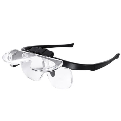 Rechargeable LED Magnifying Glass with Adjustable Lens for