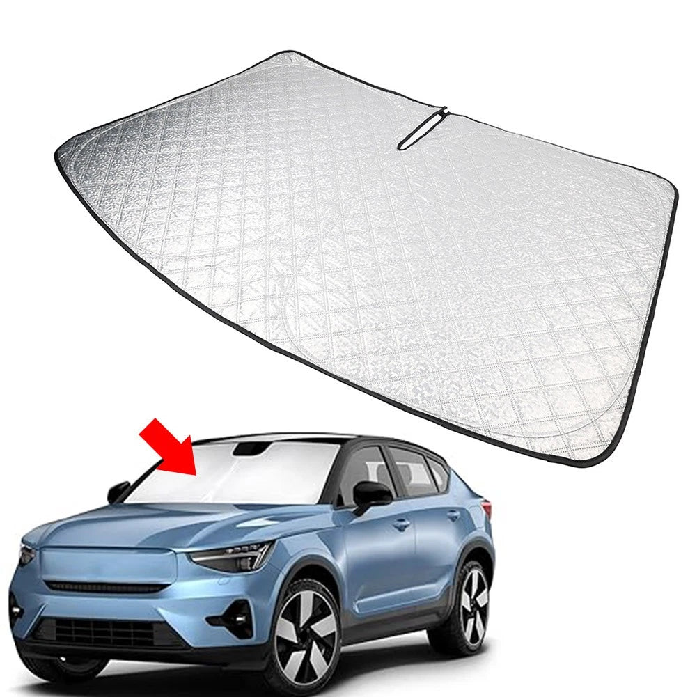 Foldable Windshield Sun Shade for Volvo C40 SUV (2022–2024)