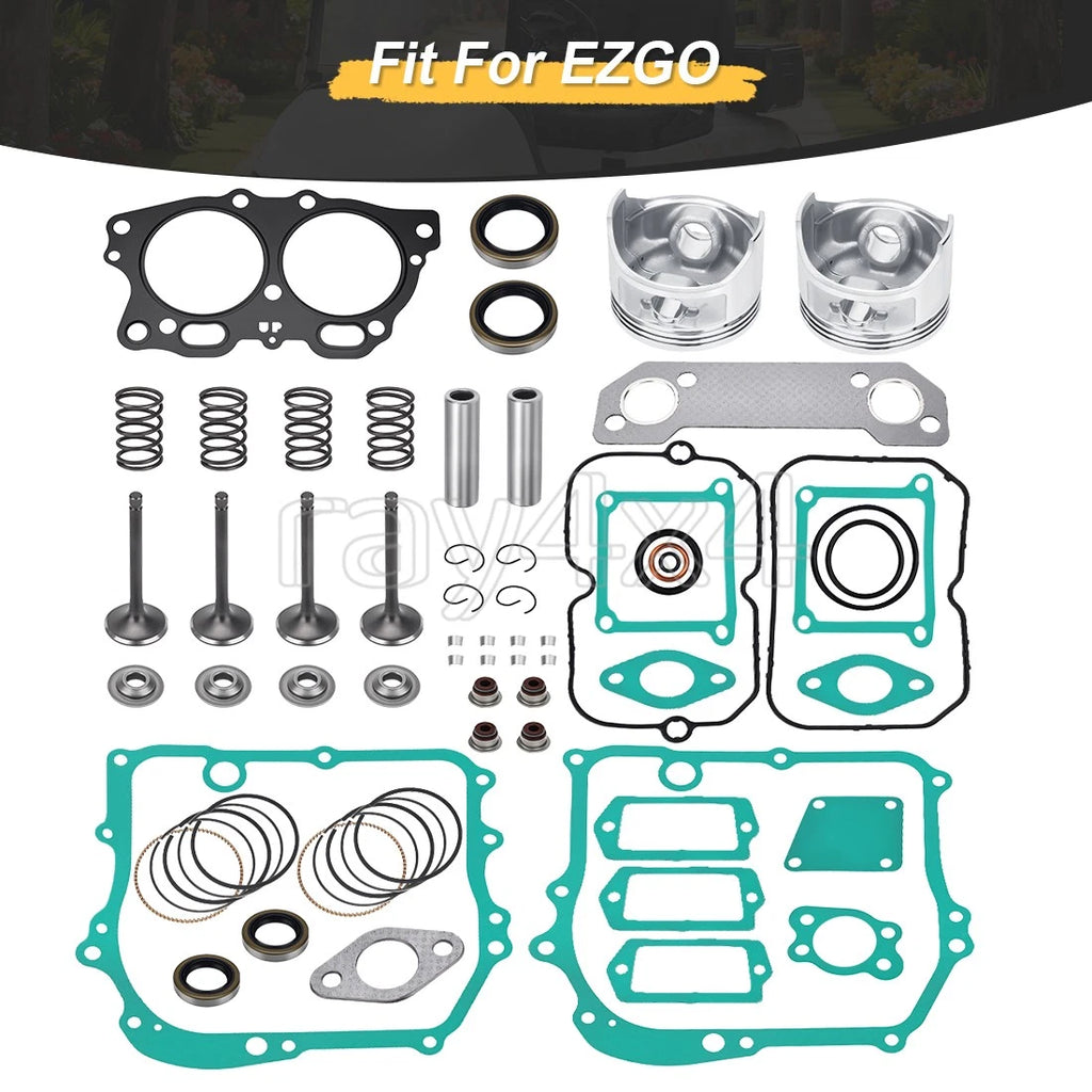 Engine Rebuild Kit Gasket & Piston Ring for EZGO 350cc EH35C (1996–2002)