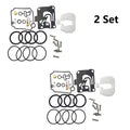 2X Carburetor Parts Kit for Yamaha 4Stroke 40 50HP Outboard (62Y-W0093-10)