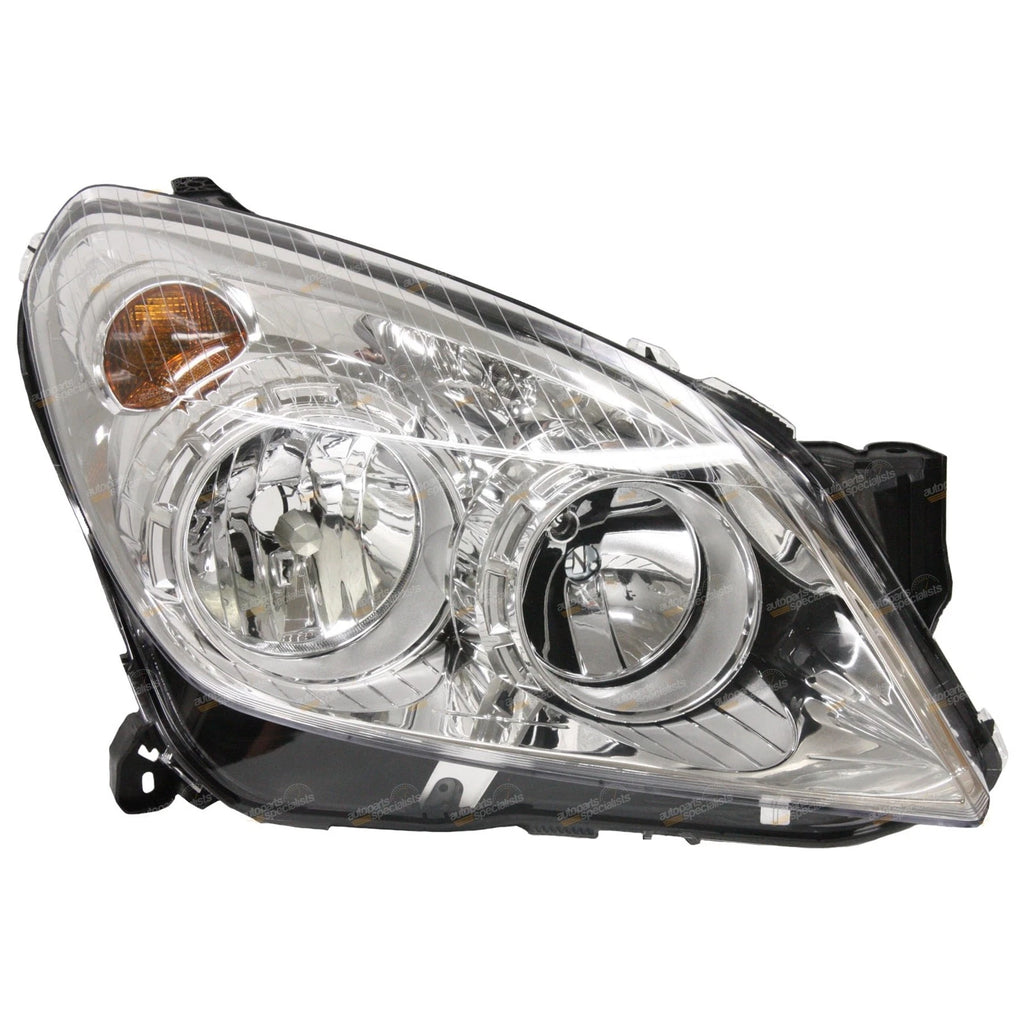RH Chrome Headlight for Holden Astra AH (2004–2009) RHS