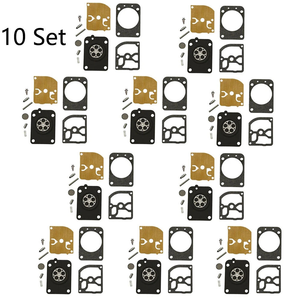 Set of 10 Carburetor Repair Kits for STIHL TS410 TS420 (ZAMA RB-151 4238 007 1061)