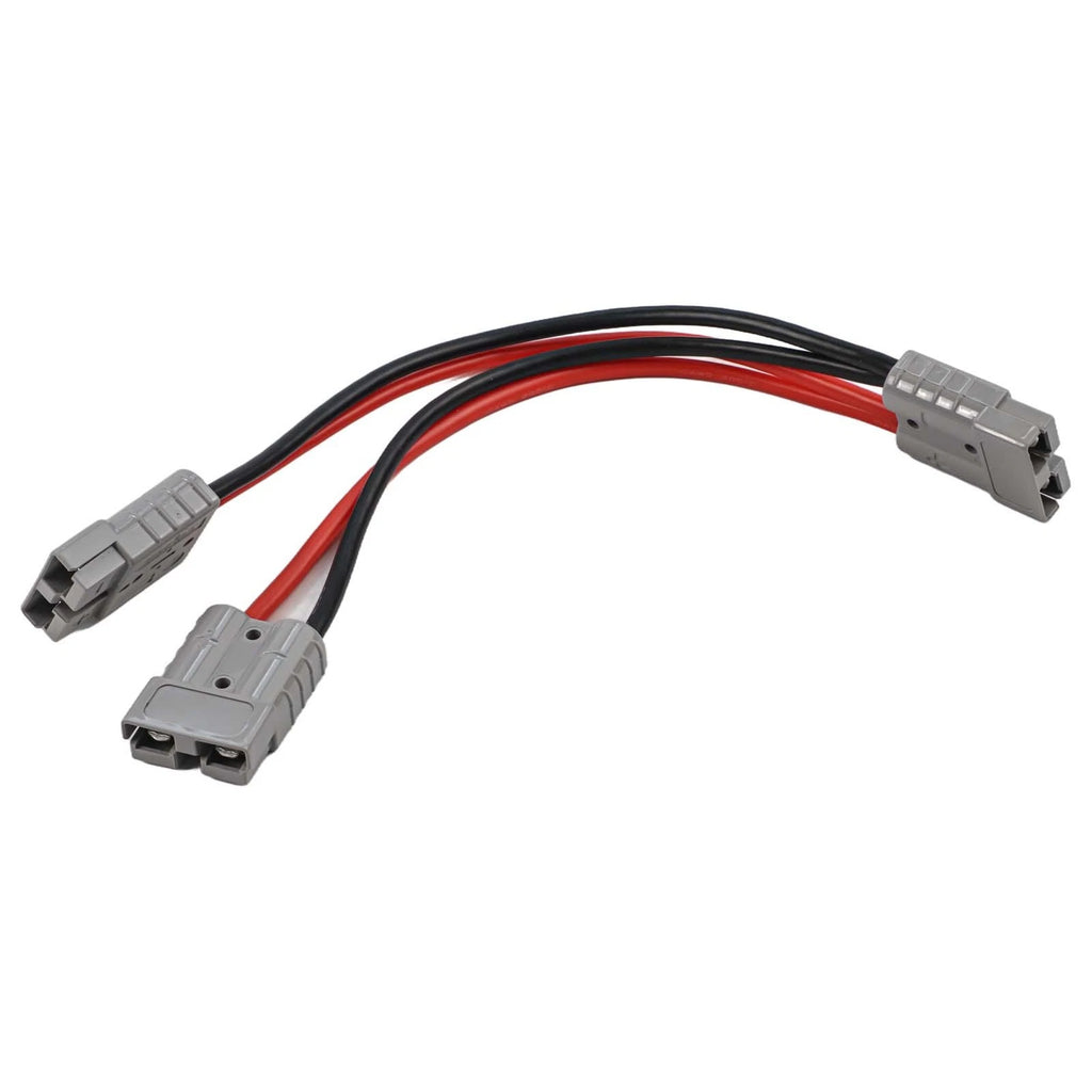 Y Adapter Cable Extension for 6mm Battery Use (4mm, 50A)
