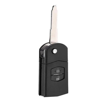 1pc 2 Button Key Shell Case for Mazda 2 3 5 6 RX8 MX5 (2003–2013)