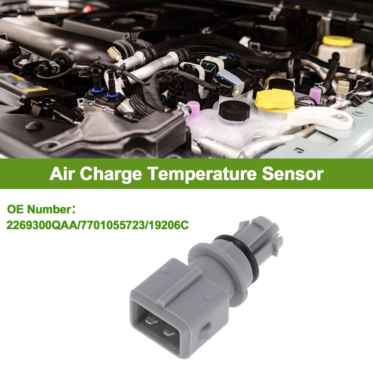 Air Charge Temperature Sensor No.2269300QAA for Peugeot 306 Hatchback (1993–2000)