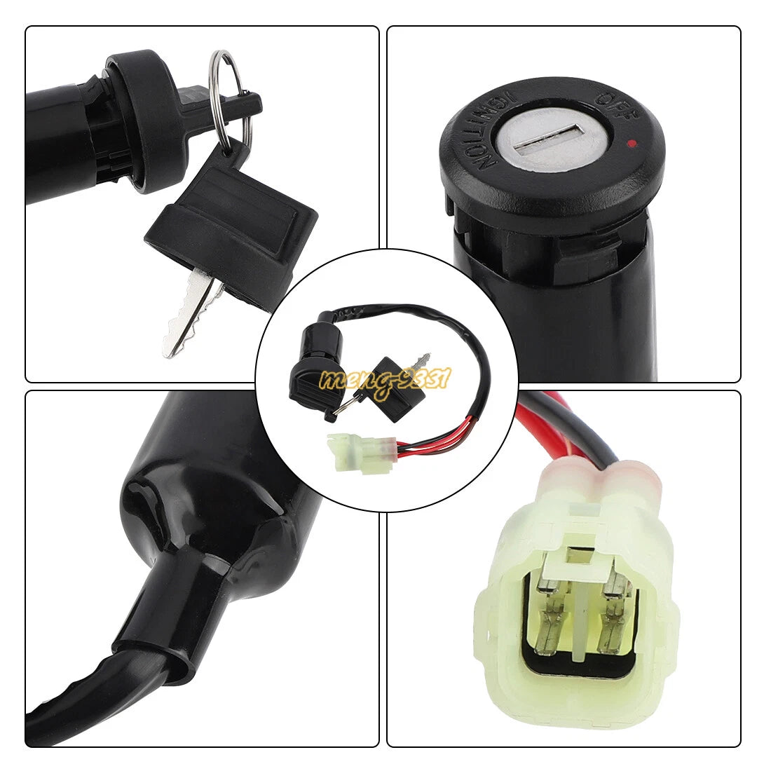 Ignition Key Switch for Yamaha Raptor 90 (2009–2013)