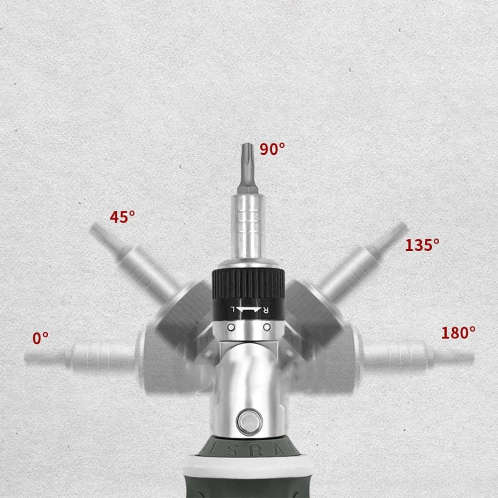 Ratchet Screwdriver Set with Magnetic Bits for Precise Driving Tasks