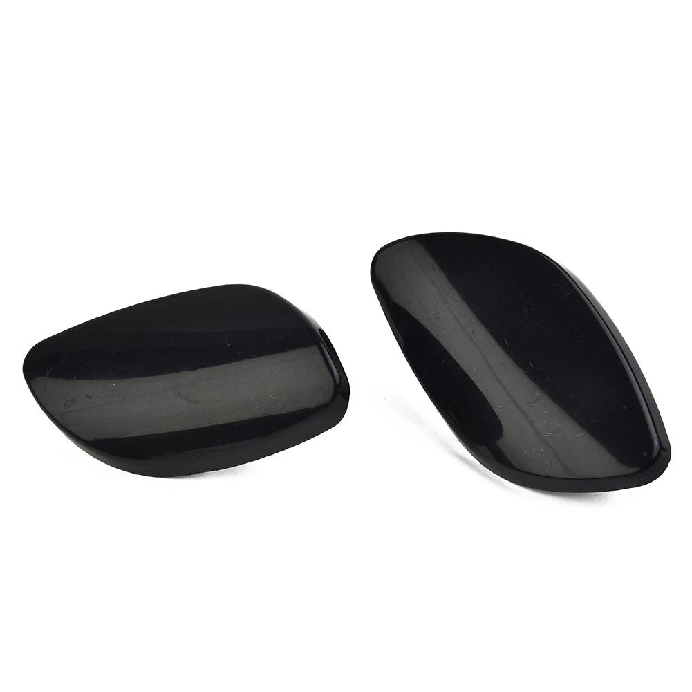 Pair Headlight Washer Cover Caps for Volvo S80 (2007–2013)