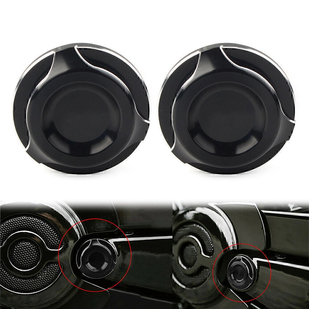 2pcs Swingarm Pivot Bolt Cover for Harley V-Rod VRSCF/D/R (2006–2017)