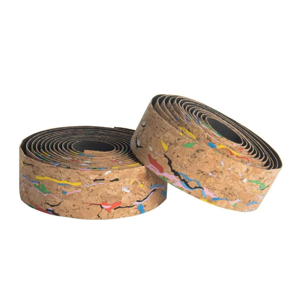Cushioned PU Handlebar Tape for Comfortable Cycling (2150mm Length) Brown