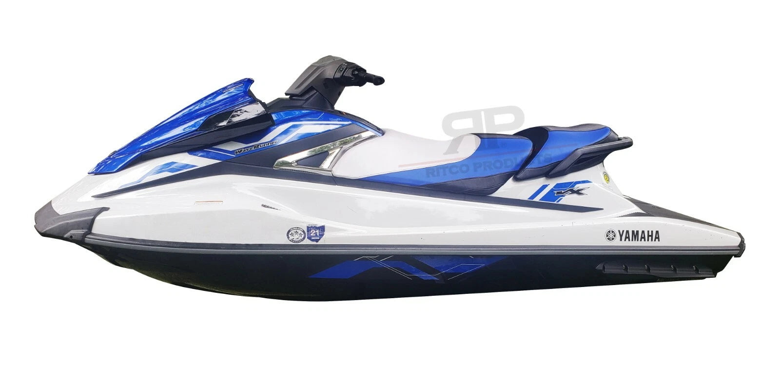 Seat Cover for Yamaha VXS/VX Deluxe (2015–2019) - Blue Wave Runner vx110