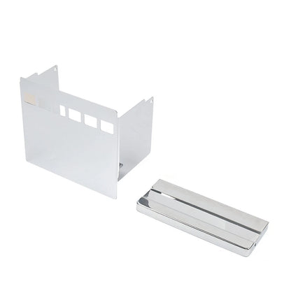 Windowed Battery Box Side Top Cover Kit for Harley Sportster
